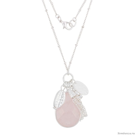 Колье Fiore Luna, ROSE QUARTZ